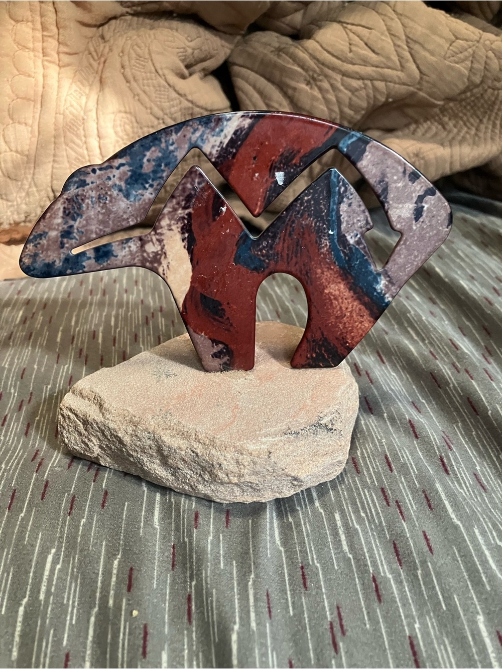Lazart Fetish Bear Figurine
